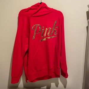 Red PINK Hoodie